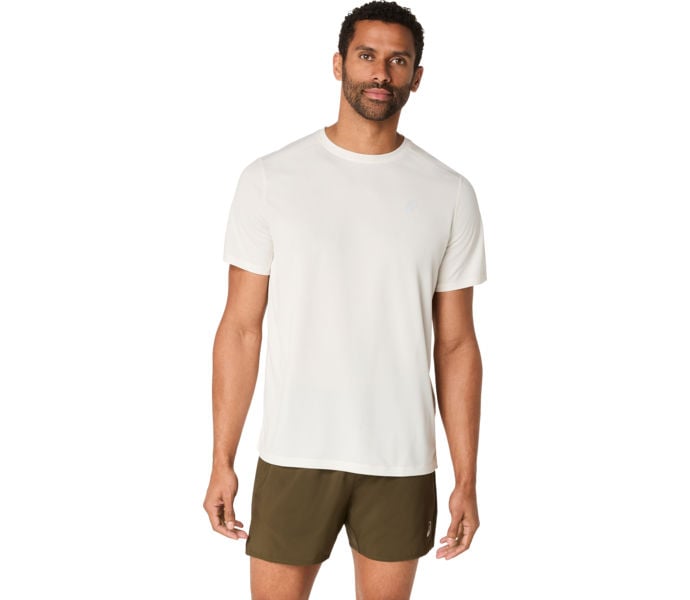 Asics CORE SS TOP LÖPARTSHIRT Beige
