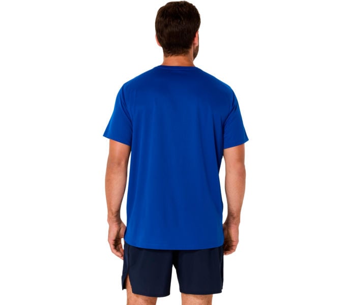 Asics CORE SS TOP LÖPARTSHIRT Blå