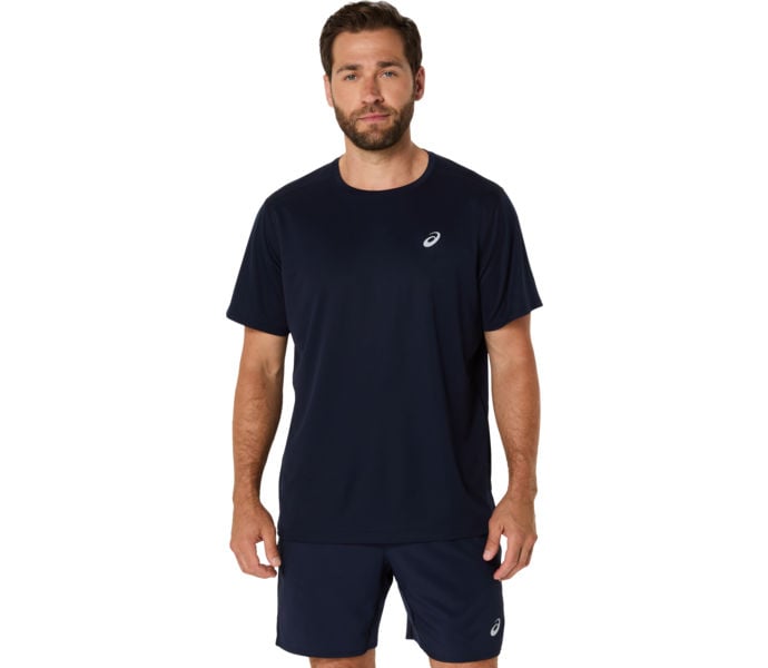 Asics CORE SS TOP LÖPARTSHIRT Blå