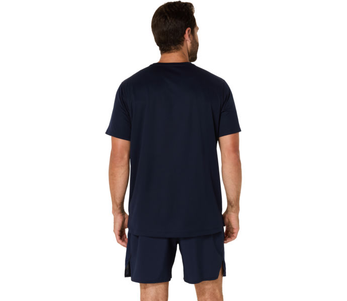 Asics CORE SS TOP LÖPARTSHIRT Blå