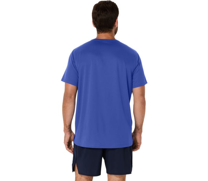Asics CORE SS TOP LÖPARTSHIRT Blå