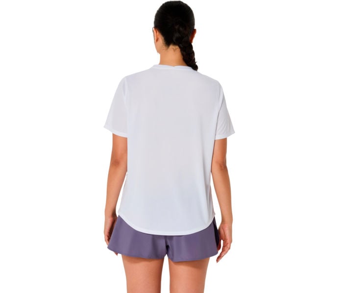 Asics CORE SS TOP LÖPARTSHIRT Vit