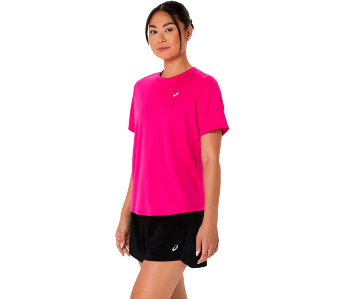 Asics CORE SS TOP LÖPARTSHIRT Rosa