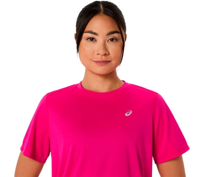Asics CORE SS TOP LÖPARTSHIRT Rosa