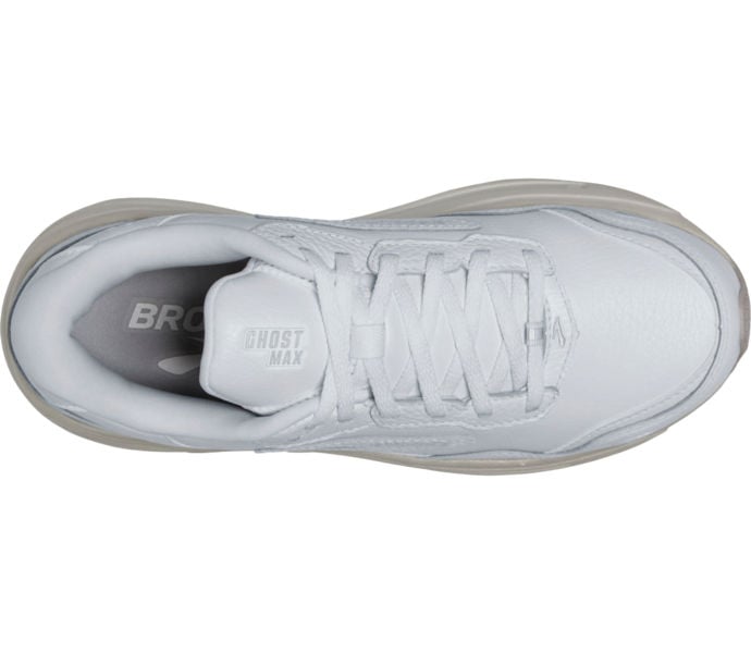Brooks GHOST MAX L PROMENADSKOR Vit