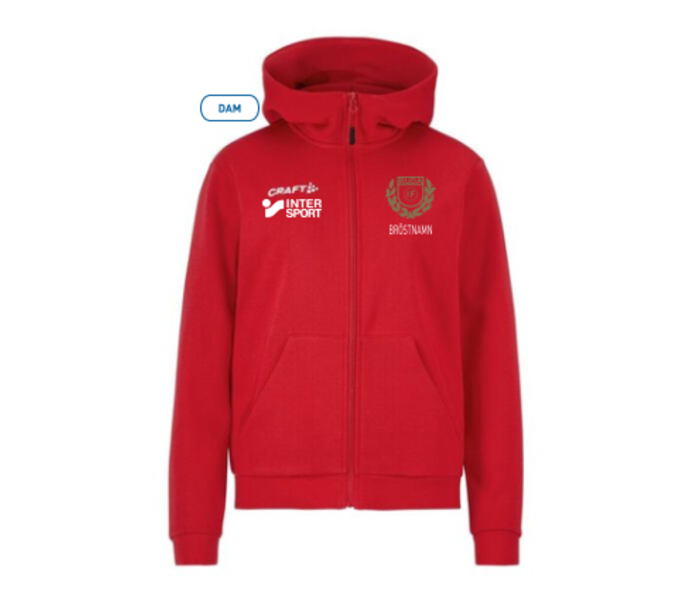 Community 2.0 Logo Zip W huvtröja
