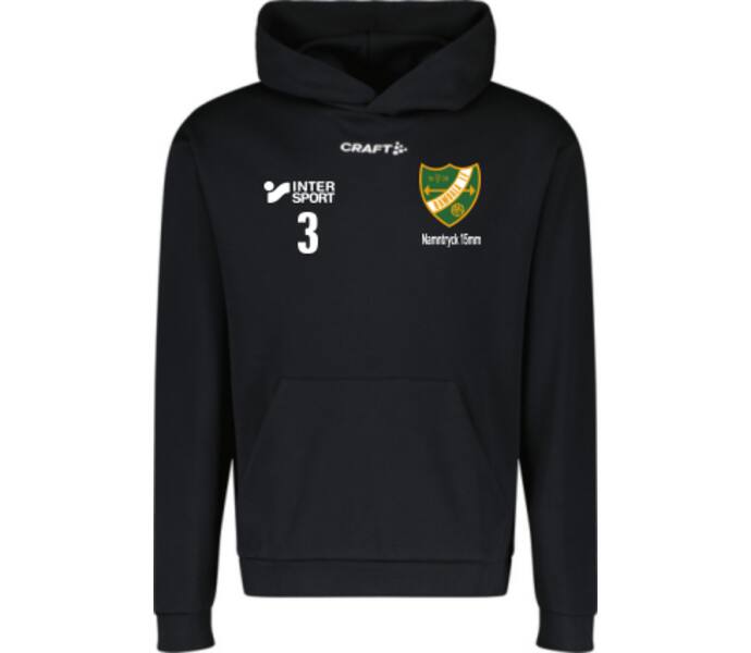 Craft COMMUNITY 2.0 LOGO HOODIE W Svart