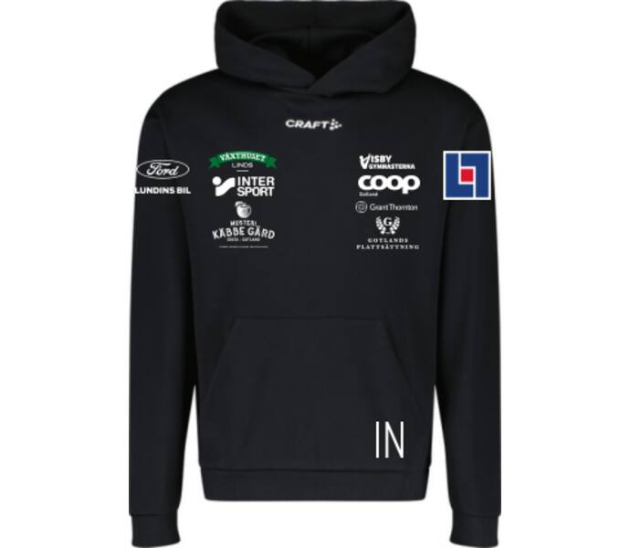 Craft COMMUNITY 2.0 LOGO HOODIE W Svart