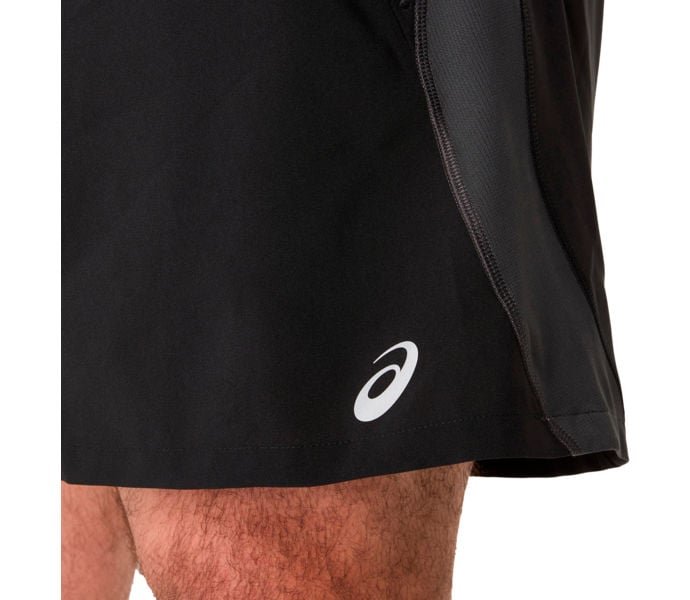 Asics ROAD 5IN LÖPARSHORTS Svart