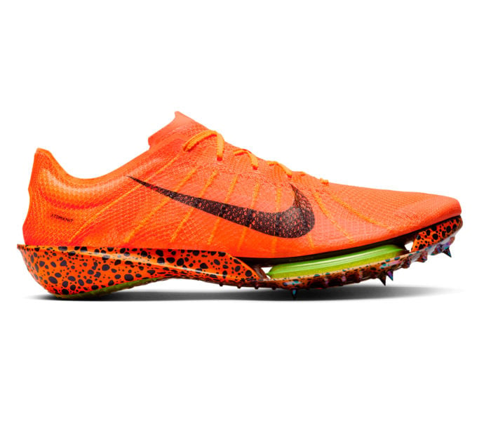 Nike AIR ZOOM VICTORY 2 Medeldistans spiksko Orange