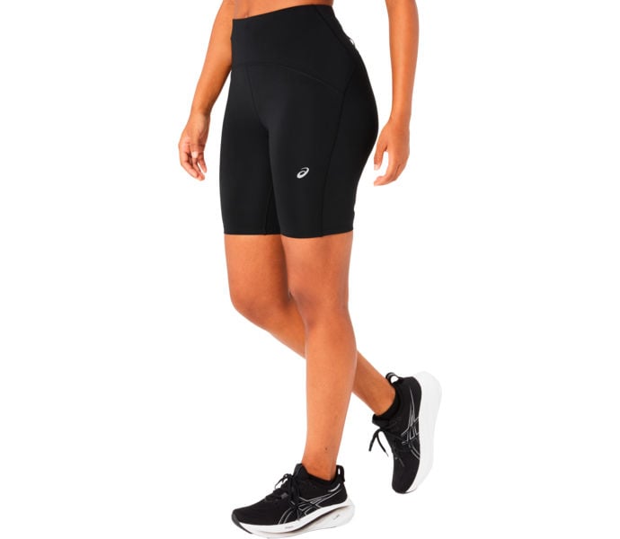 Asics ROAD HIGH WAIST 8IN SPRINTER LÖPARTIGHTS Svart