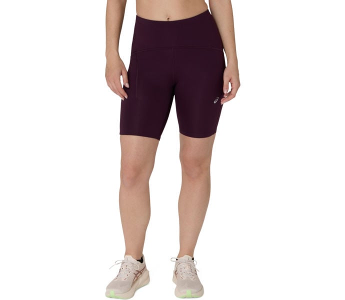 Asics ROAD HIGH WAIST 8IN SPRINTER LÖPARTIGHTS Rosa