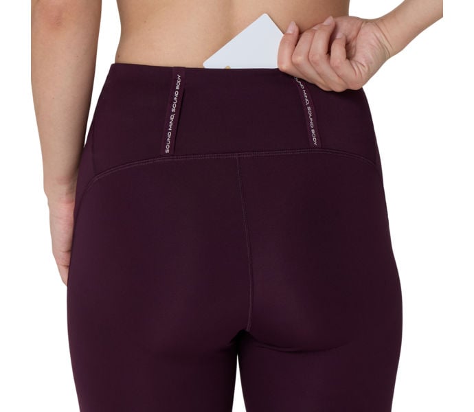 Asics ROAD HIGH WAIST 8IN SPRINTER LÖPARTIGHTS Rosa