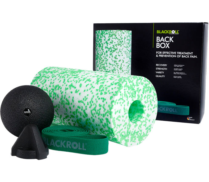 Blackroll BLACKROLL BACK BOX  Svart