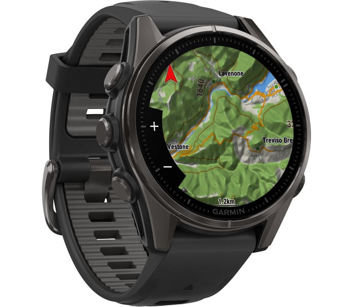 Garmin FENIX 8 43 MM AMOLED SAPPHIRE TRÄNINGSKLOCKA Svart