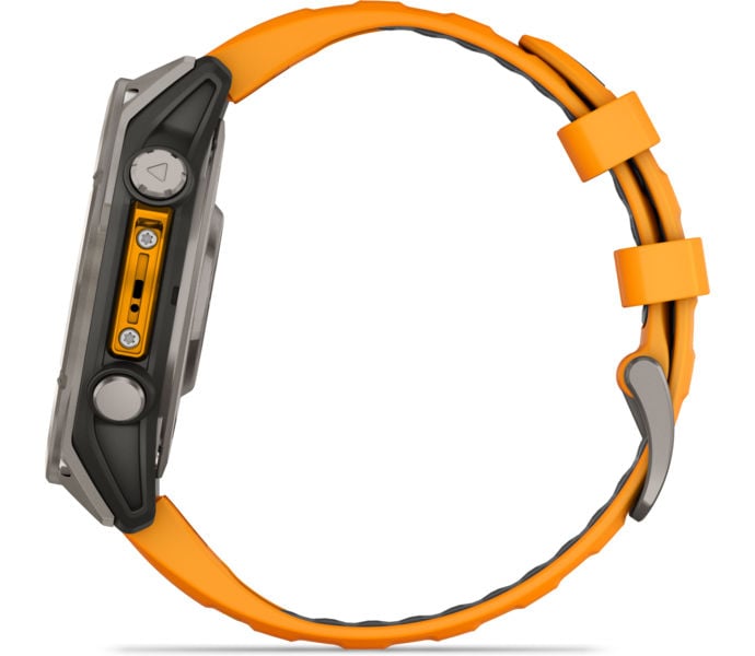 Garmin FENIX 8 47 MM AMOLED SAPPHIRE TRÄNINGSKLOCKA Orange