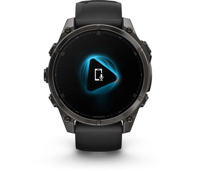 Garmin FENIX 8 47 MM AMOLED SAPPHIRE TRÄNINGSKLOCKA Svart