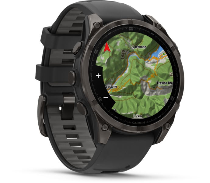 Garmin FENIX 8 47 MM AMOLED SAPPHIRE TRÄNINGSKLOCKA Svart