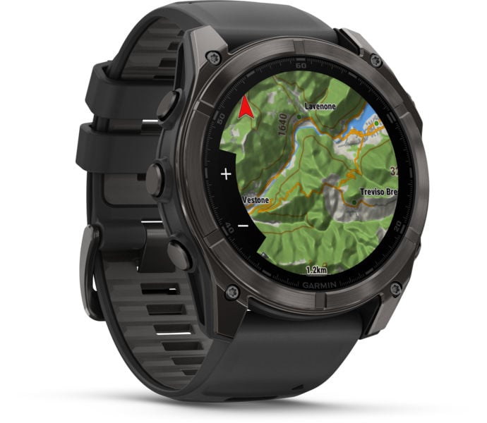 Garmin Fenix 8 51 mm AMOLED träningsklocka Svart