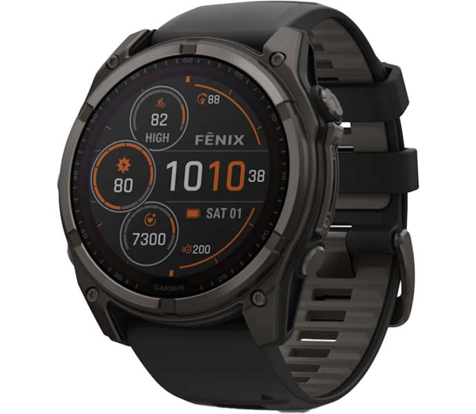 Garmin FENIX 8 SAPPHIRE SOLAR SPORTKLOCKA Svart