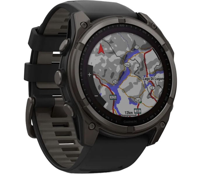 Garmin FENIX 8 SAPPHIRE SOLAR SPORTKLOCKA Svart