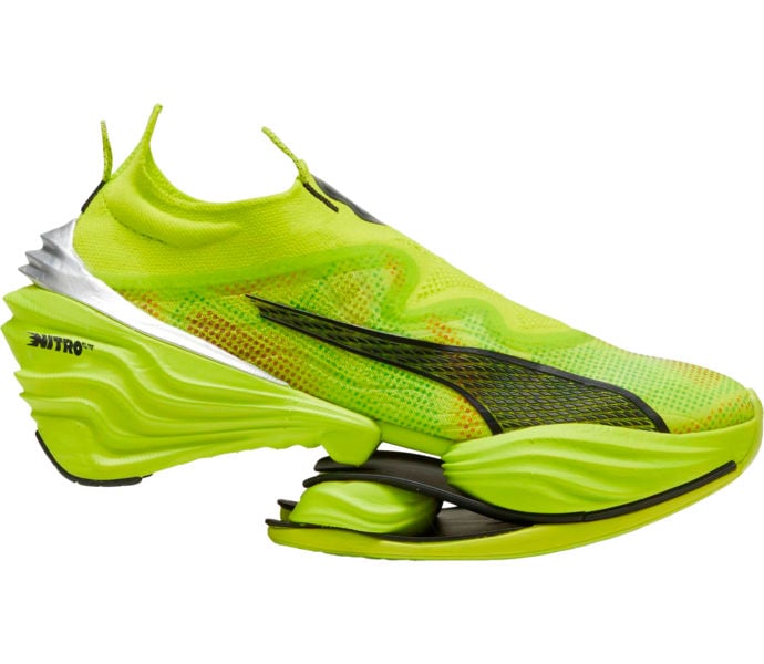 Puma FAST-RB NITRO ELITE KOLFIBERSKOR Grön