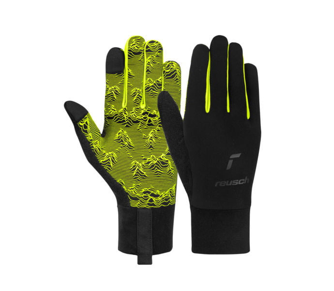 Reusch Liam Touch-Tec Löparhandskar Gul