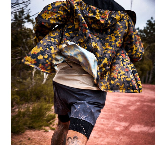 SAYSKY CAMO PACE JACKET LÖPARJACKA Flerfärgad