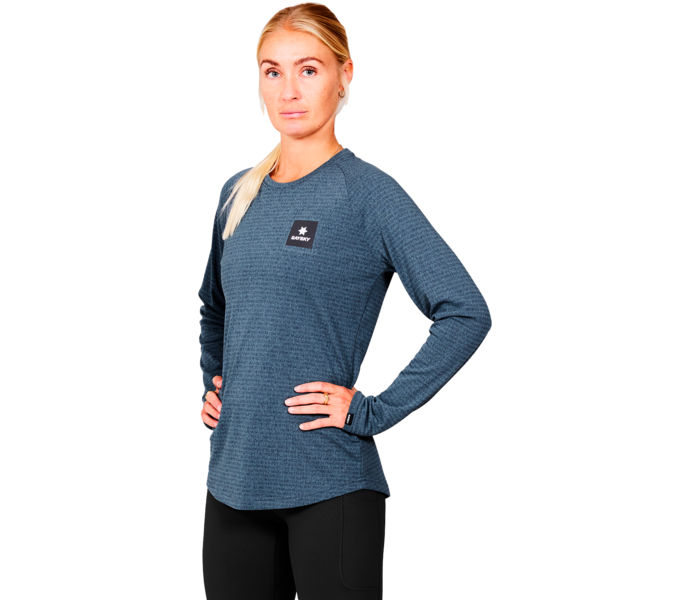 SAYSKY BLAZE LONG SLEEVE FLEECE LÖPARTRÖJA Blå