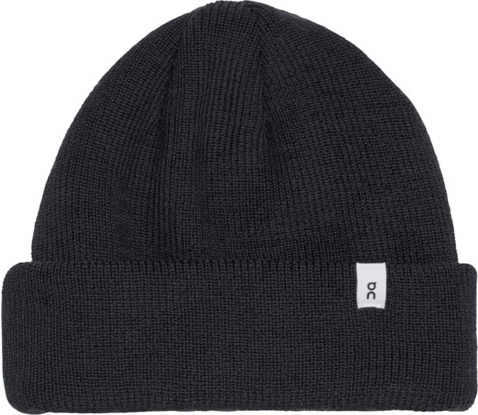 ON MERINO BEANIE LÖPARMÖSSA Svart