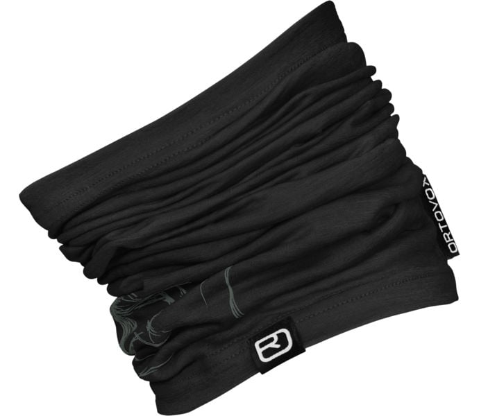 Ortovox TEC LOGO NECKWARMER BUFF Svart