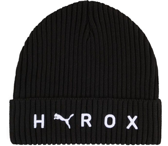 Puma HYROX MID CROWN BEANIE LÖPARMÖSSA Svart