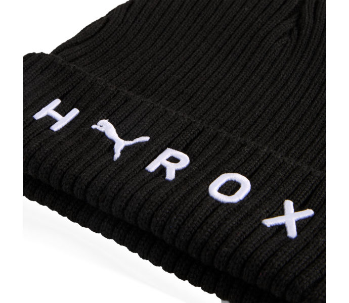 Puma HYROX MID CROWN BEANIE LÖPARMÖSSA Svart