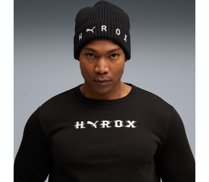 Puma HYROX MID CROWN BEANIE LÖPARMÖSSA Svart