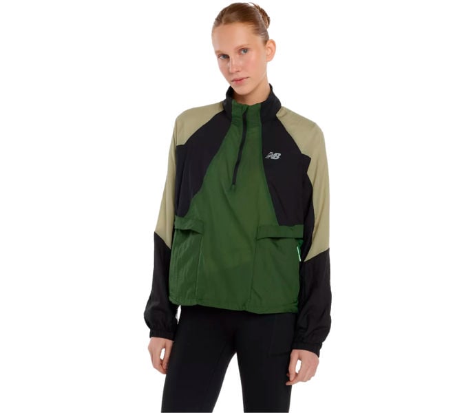 New Balance RUN WATER RESISTANT LÖPARJACKA Grön