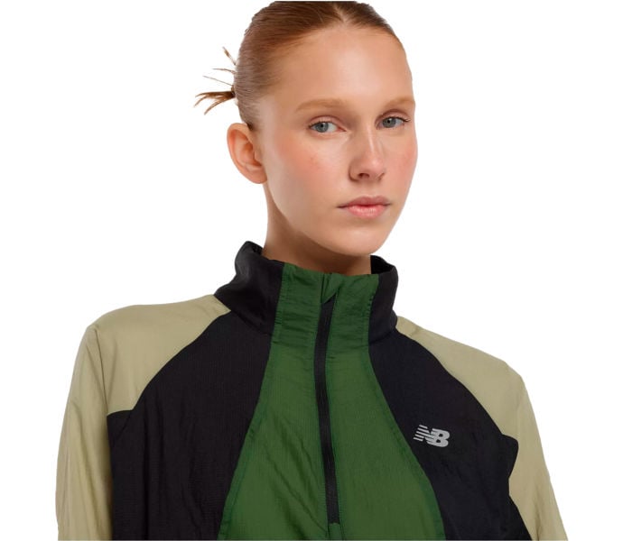 New Balance RUN WATER RESISTANT LÖPARJACKA Grön