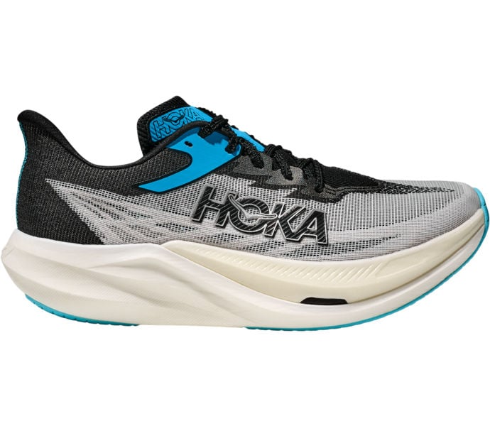 HOKA ONE ONE ROCKET X3 KOLFIBERSKOR Grå