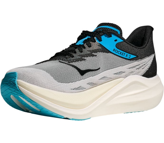 HOKA ONE ONE ROCKET X3 KOLFIBERSKOR Grå