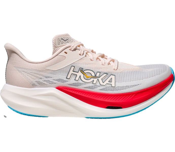 HOKA ONE ONE ROCKET X3 KOLFIBERSKOR Vit
