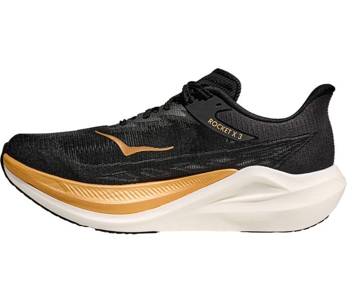 HOKA ONE ONE ROCKET X3 KOLFIBERSKOR Svart
