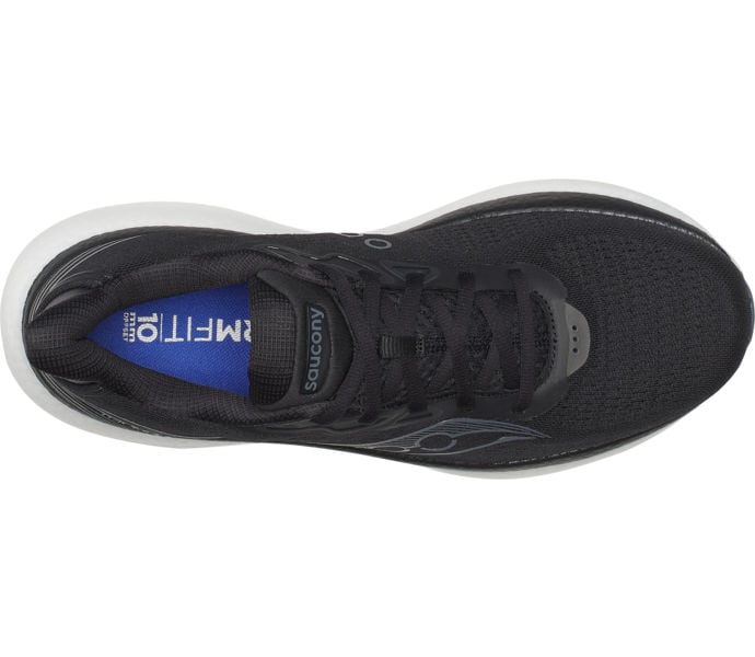 Saucony TRIUMPH 23 WIDE LÖPARSKOR Svart