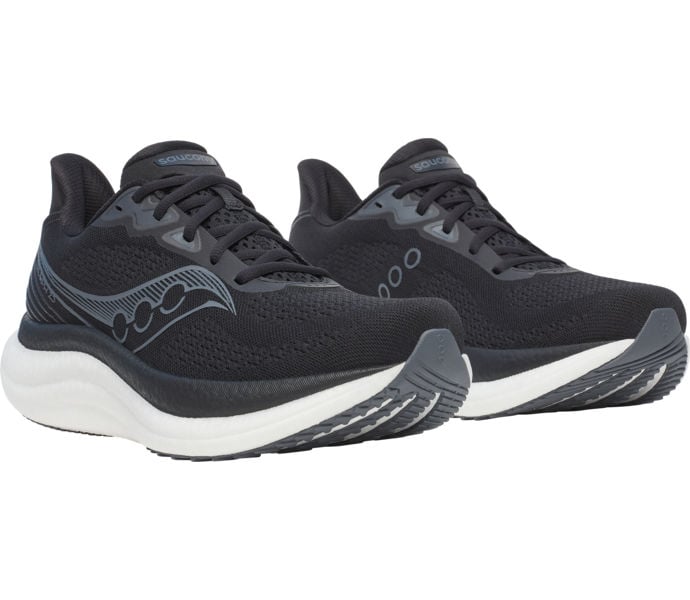 Saucony TRIUMPH 23 WIDE LÖPARSKOR Svart