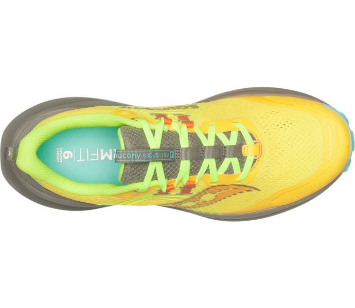 Saucony XODUS ULTRA 4 TRAILSKOR Gul