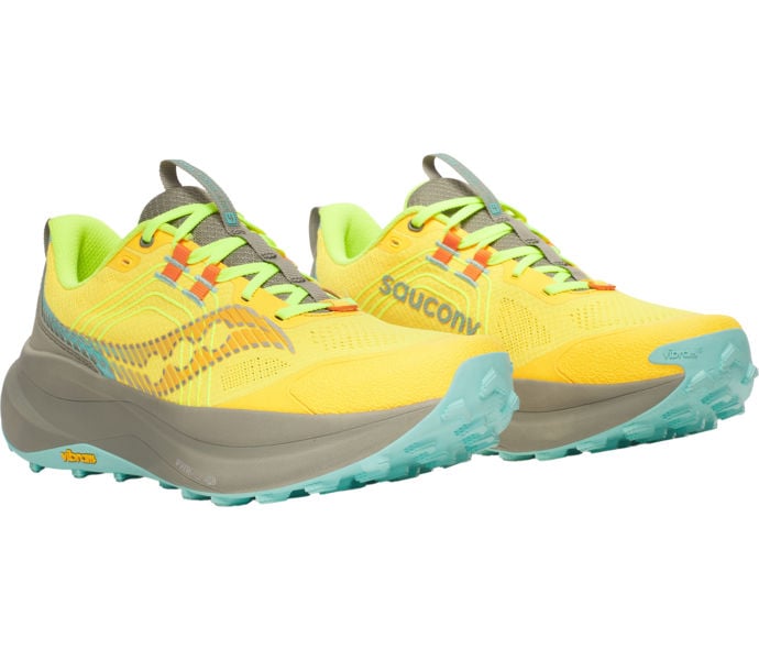 Saucony XODUS ULTRA 4 TRAILSKOR Gul