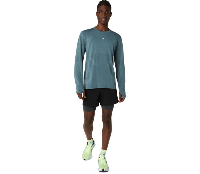 Asics ROAD SEAMLESS LÖPARTRÖJA Grön