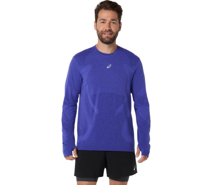 Asics ROAD SEAMLESS LÖPARTRÖJA Blå
