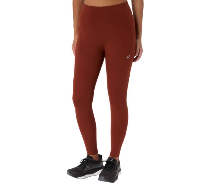 Asics ROAD WINTER HIGH WAIST TIGHT LÖPARTIGHTS Röd
