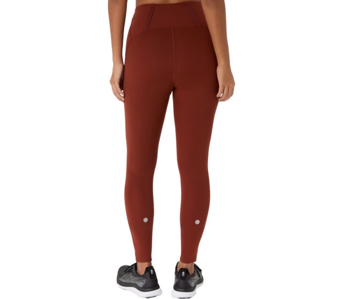 Asics ROAD WINTER HIGH WAIST TIGHT LÖPARTIGHTS Röd