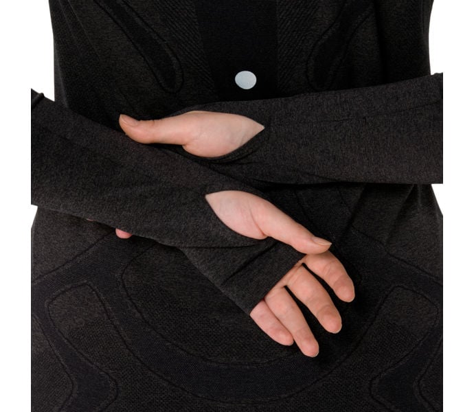 Asics Road Seamless W löpartröja Svart