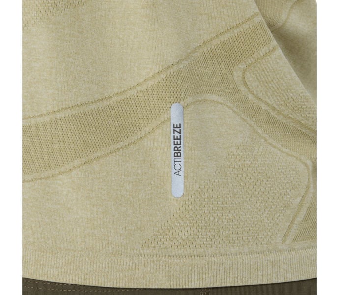 Asics Road Seamless W löpartröja Beige